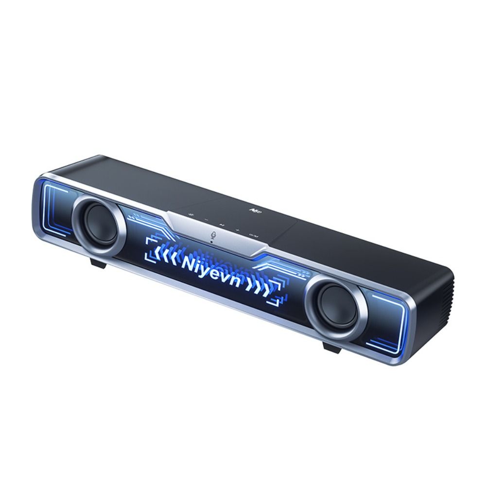 Soundbar Bluetooth Home - Haut-parleur d'ordinateur de bureau alimenté par