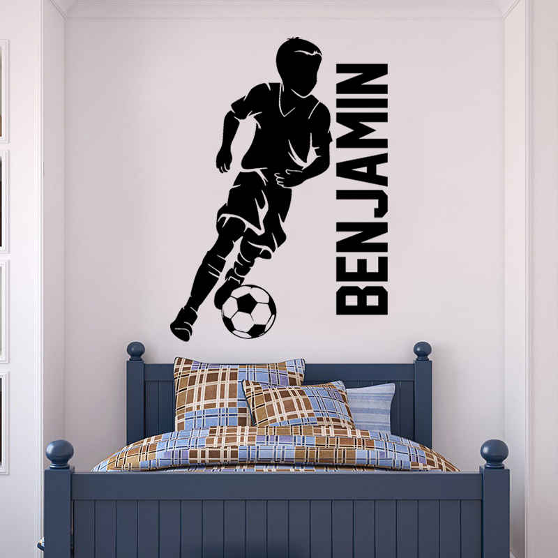 Home Cinema Room - Autocollant Mural personnalisé avec nom du