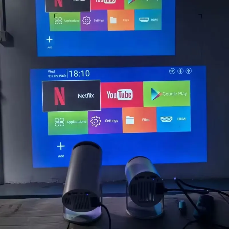 Home Cinema App - Dernier projecteur intelligent HY300 Pro, projecteur