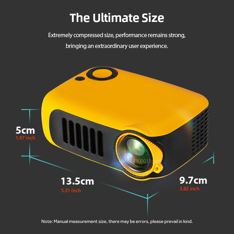 A2000 Mini projecteur Portable - Home Cinema Laser Projector avis et prix