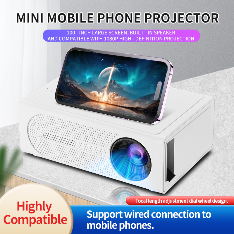 Mini projecteur portable 1080P - Home Cinema Kids avis et prix