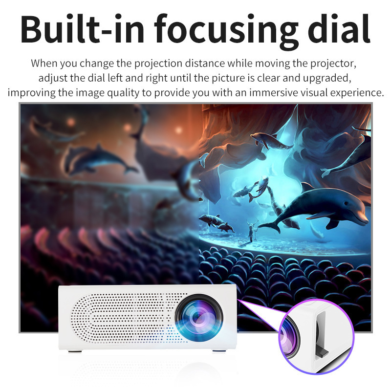Mini projecteur portable 1080P - Home Cinema Kids avis et prix