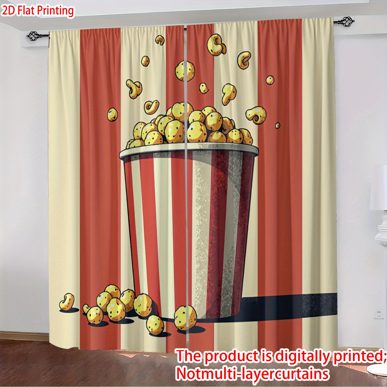 Rideau en forme de seau de pop - Home Cinema Kids avis et prix