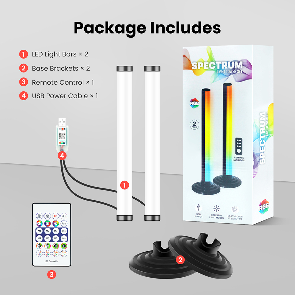 Lampadaire d'angle LED intelli - Home Cinema App avis et prix