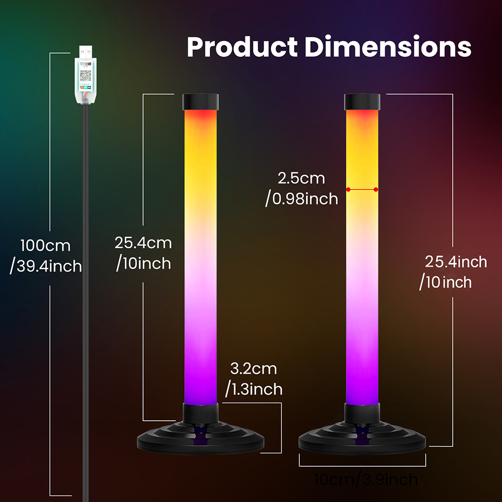 Lampadaire d'angle LED intelli - Home Cinema App avis et prix