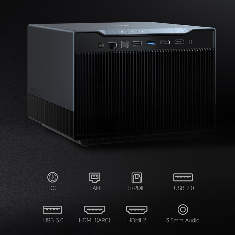 Projecteur F6 4K Max 8K 4 LED  - Home Cinema Laser Projector avis et prix