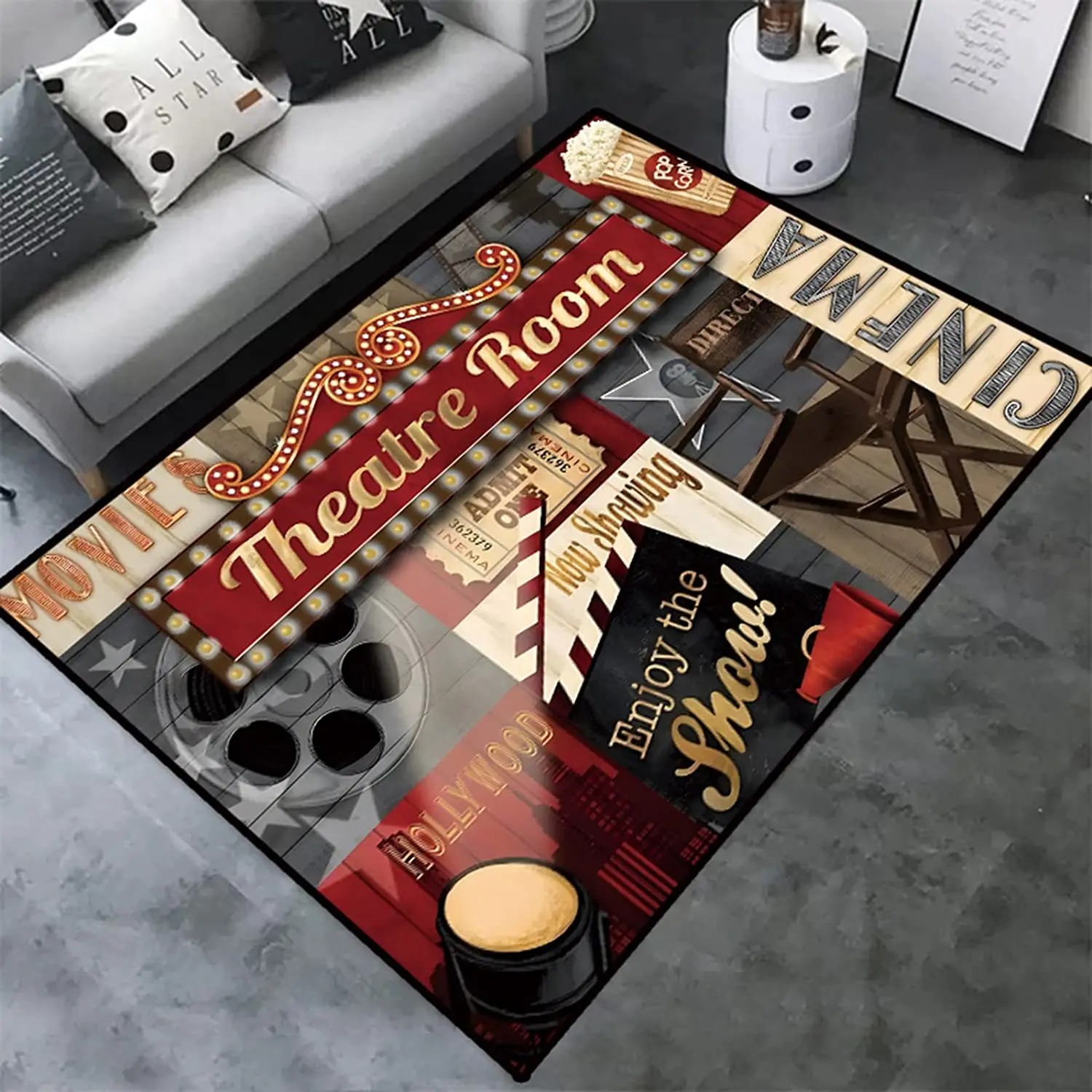 Tapis de cinéma vintage pour s - Home Cinema Kids avis et prix