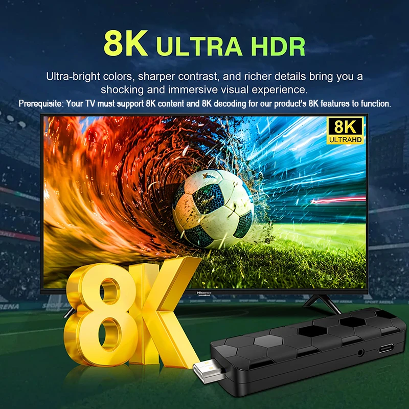 Android 16 8K Ultra HD TV Stic - Home Cinema App avis et prix