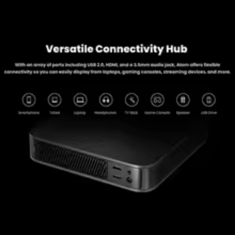 Cinéma Wifi 3D Etflix TV Beame - Home Cinema Laser Projector avis et prix